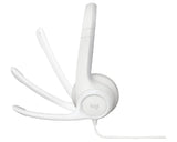 H390 Stereo Headset slušalice sa mikrofonom bele