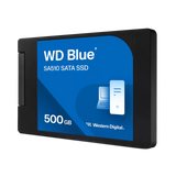 WD Blue 500GB SA510 SATA SSD 2.5" - 7mm, 560MB - s Read, 510MB - s Write, 3D NAND